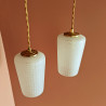 suspension ou baladeuse en opaline