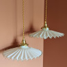 suspension ou baladeuse en opaline