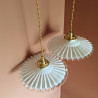 suspension ou baladeuse en opaline